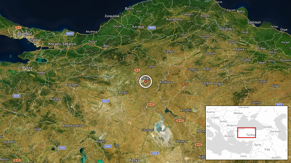 Ankara, Turkey — Statement location map