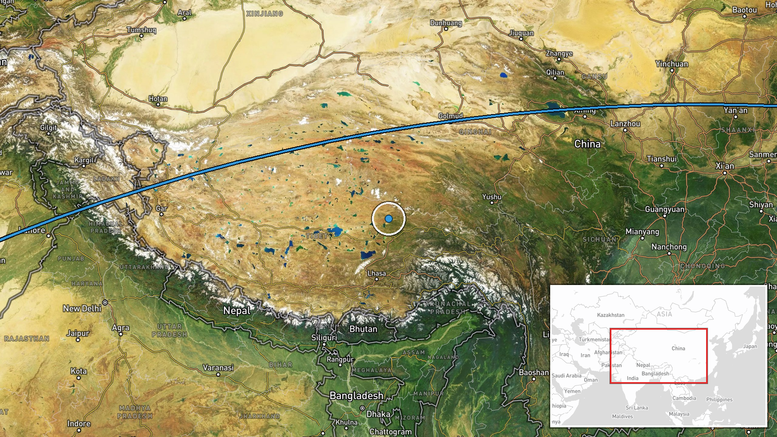 Strait of Hormuz, Persian Gulf — Deployment location map