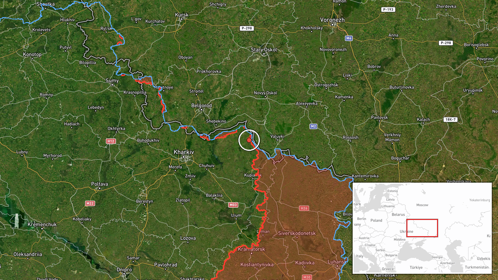 Velykyi Burluk sector, Ukraine