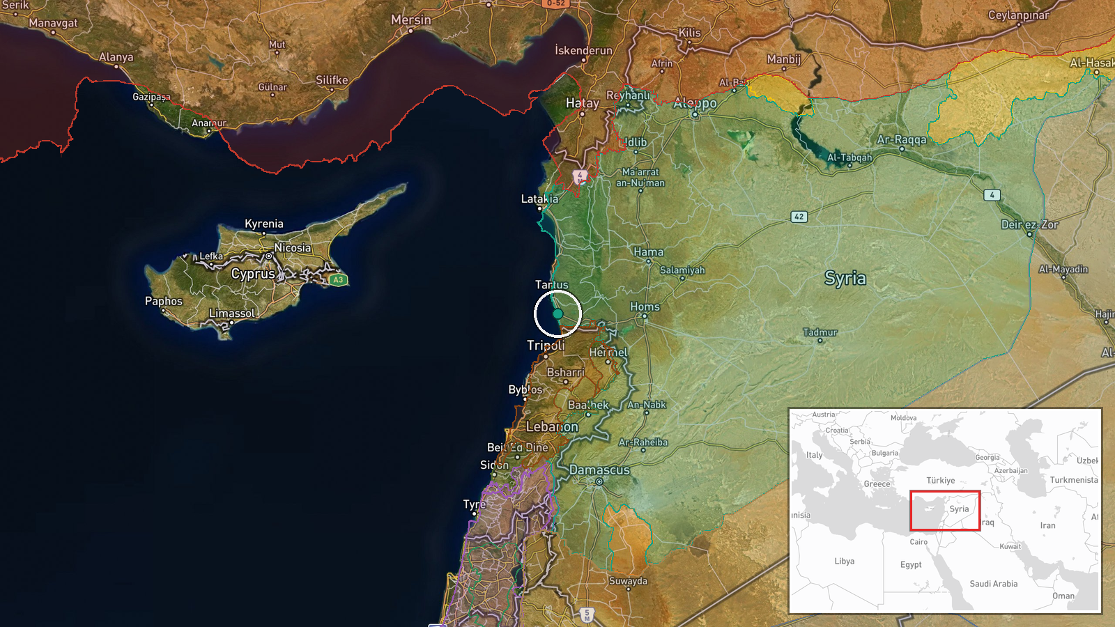 Dorf Al-Muntar, Umland von Tartus, Syrien