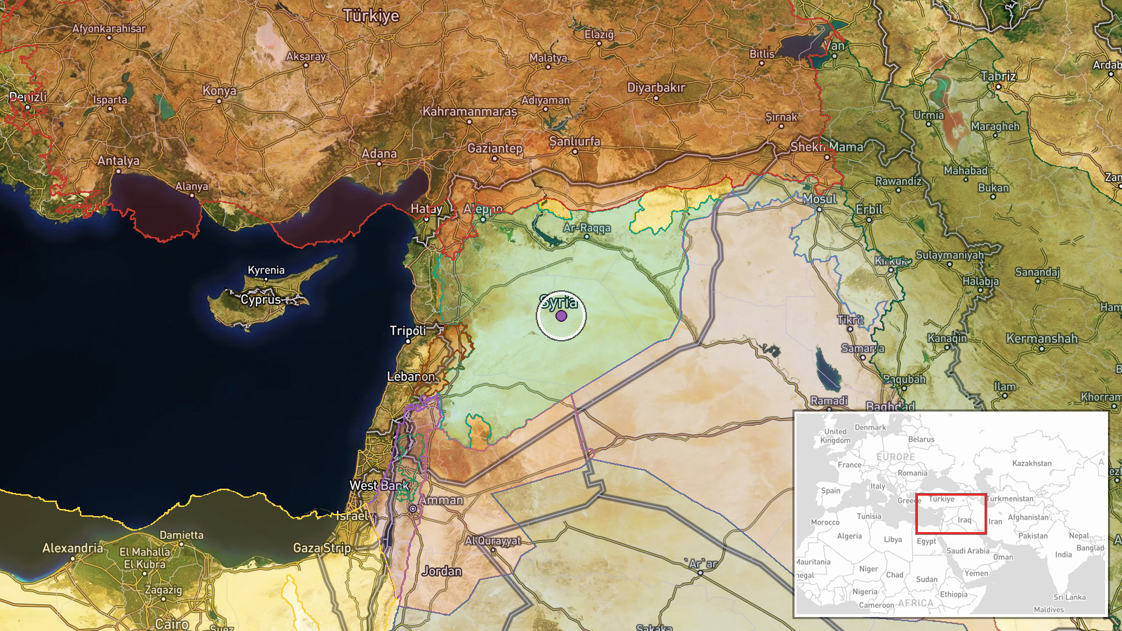 Abdin, westliches Umland von Daraa, Syrien