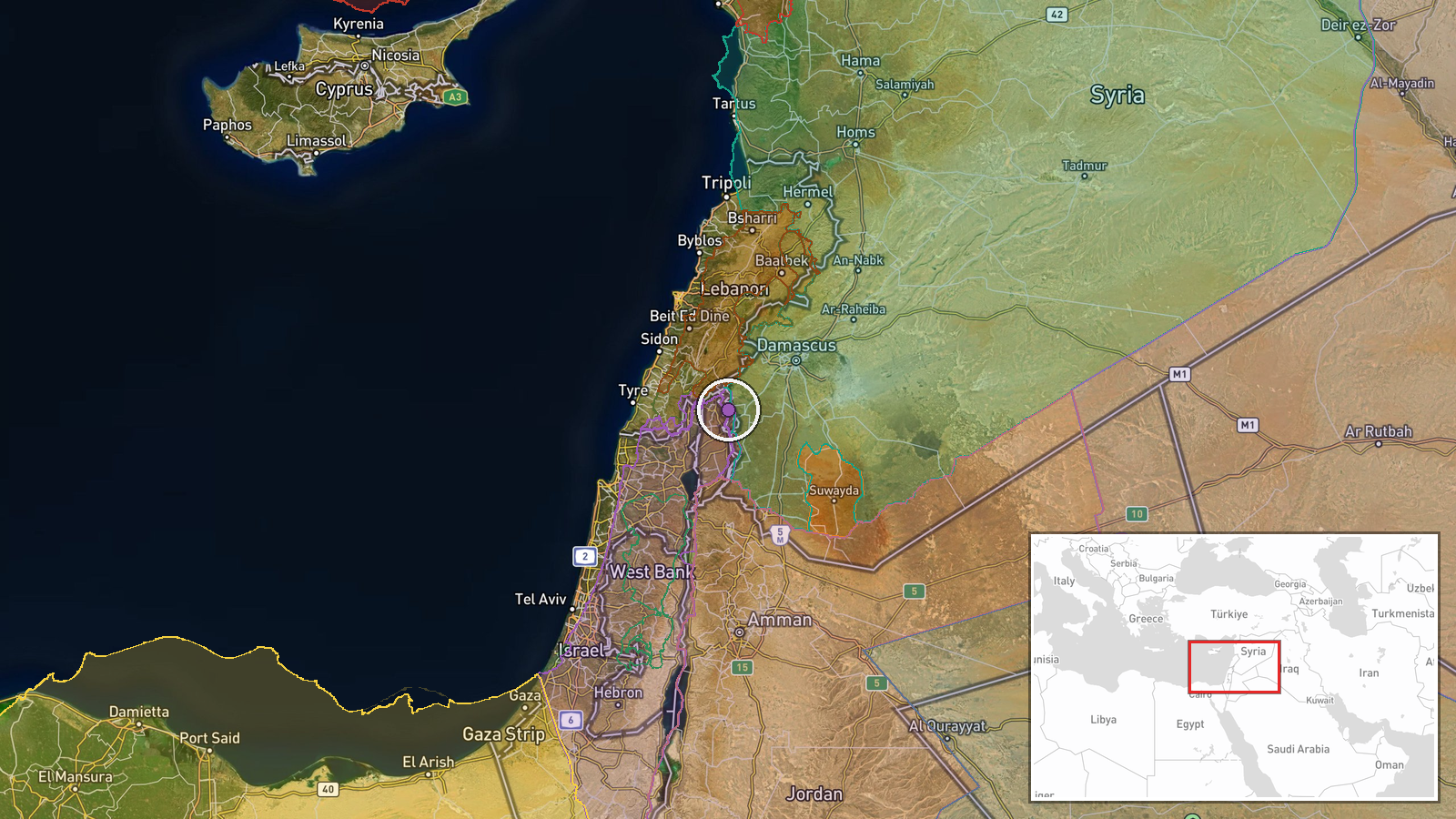 Tarnaja, Quneitra, Syrien