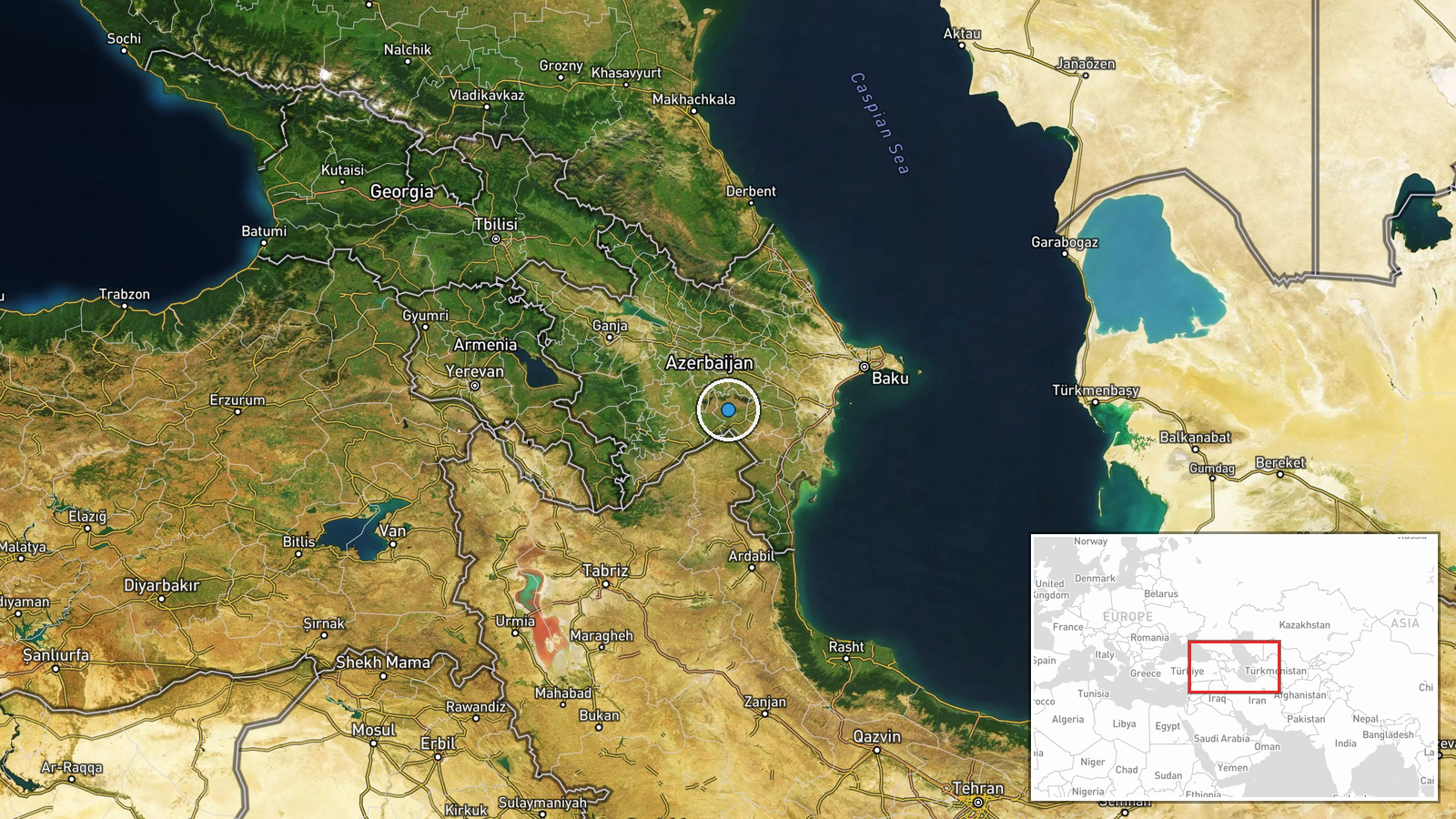 Makhachkala Port, Makhachkala, Dagestan, Russia — Naval location map