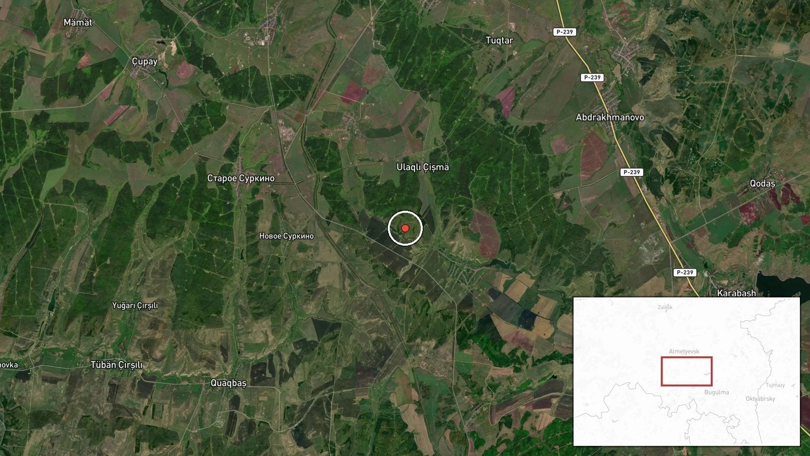 Alabuga Special Economic Zone, Tatarstan, Russia — Deployment location map