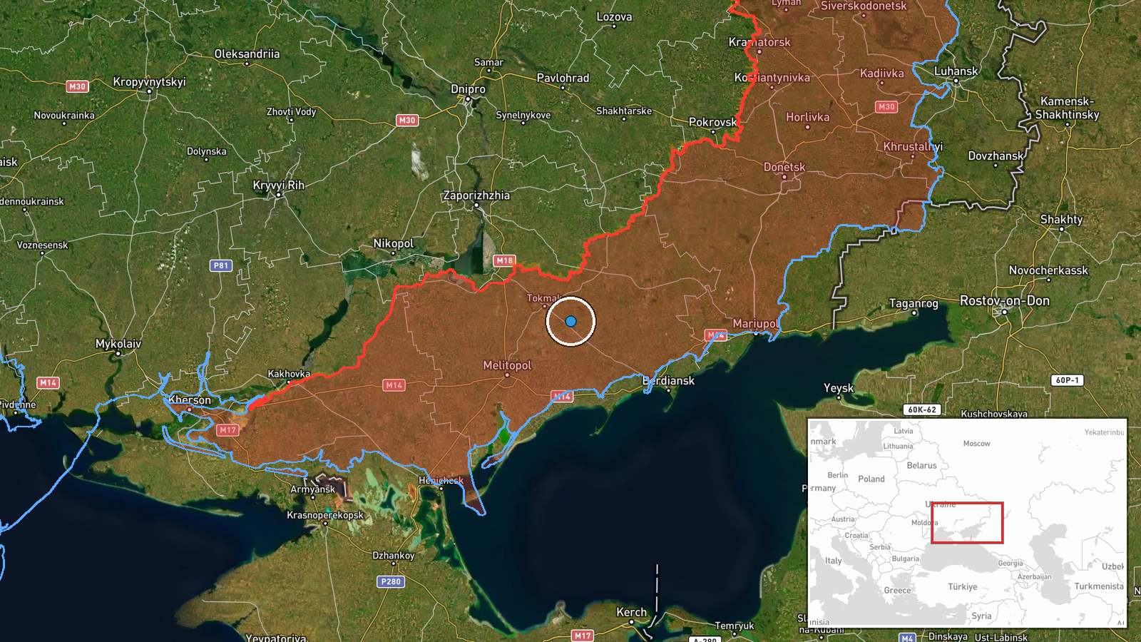 Lankove, óblast de Zaporiyia, Ucrania