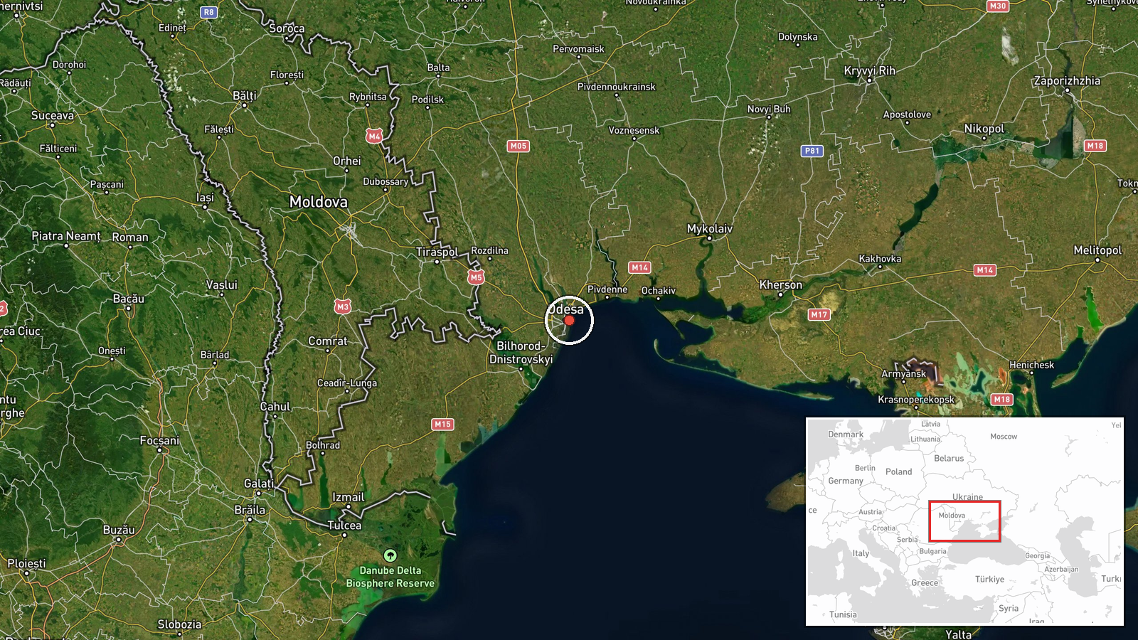 Kropyvnytskyi, Kirovohrad Oblast, Ukraine — Cruise Missile location map