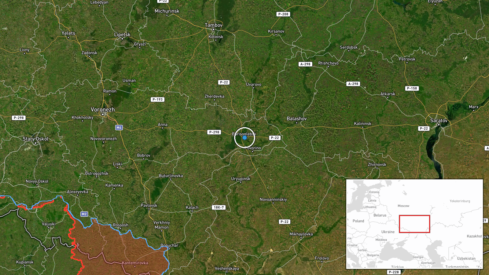 Borisoglebsk, Oblast Woronesch, Russland