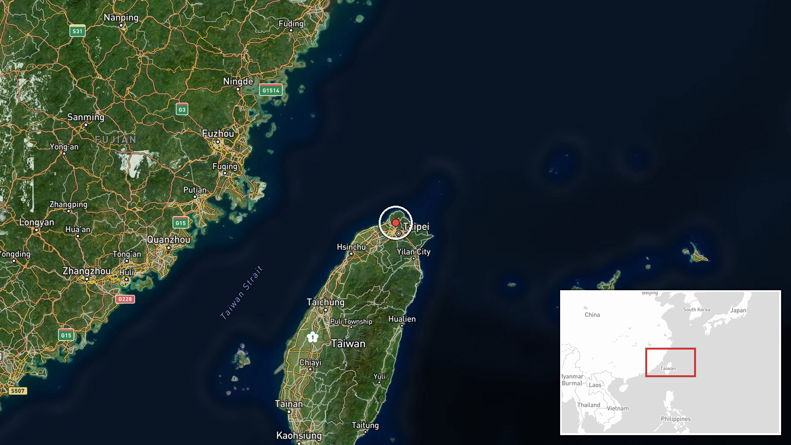 Sea of Japan off Kyoto Prefecture, Japan — Combat Aircraft location map