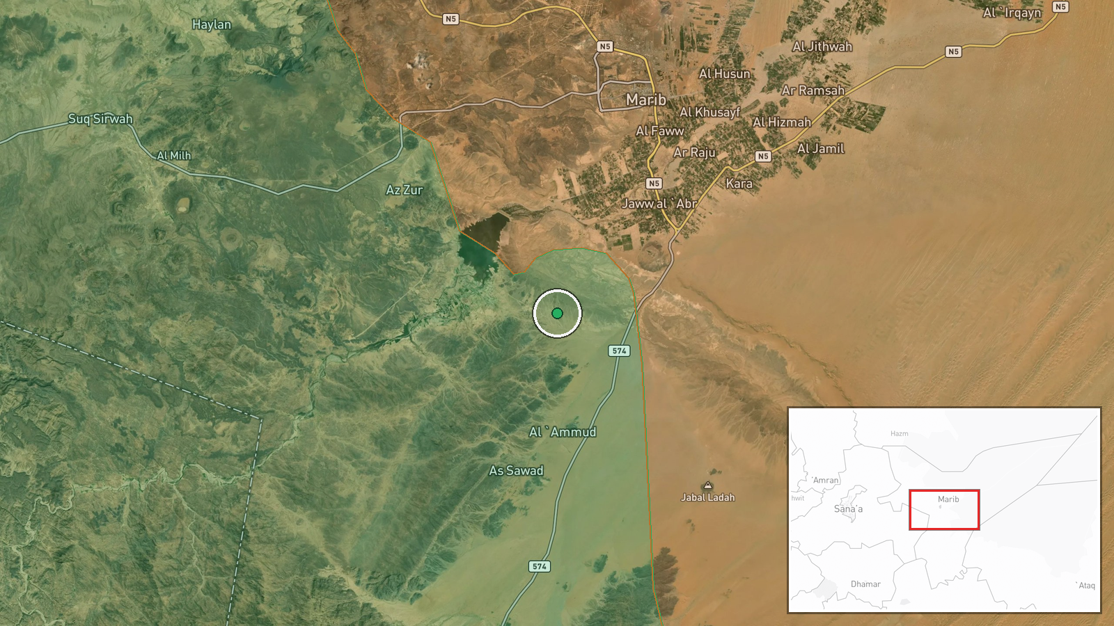 Lager Al Alam, Gouvernement Marib, Jemen