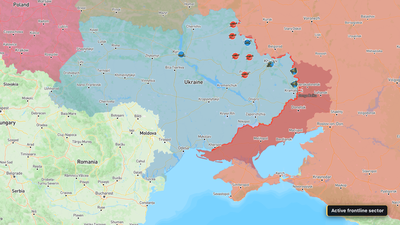 Daily situation map