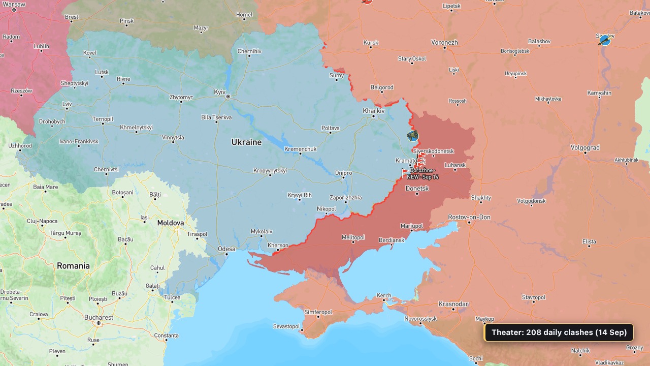 Daily situation map