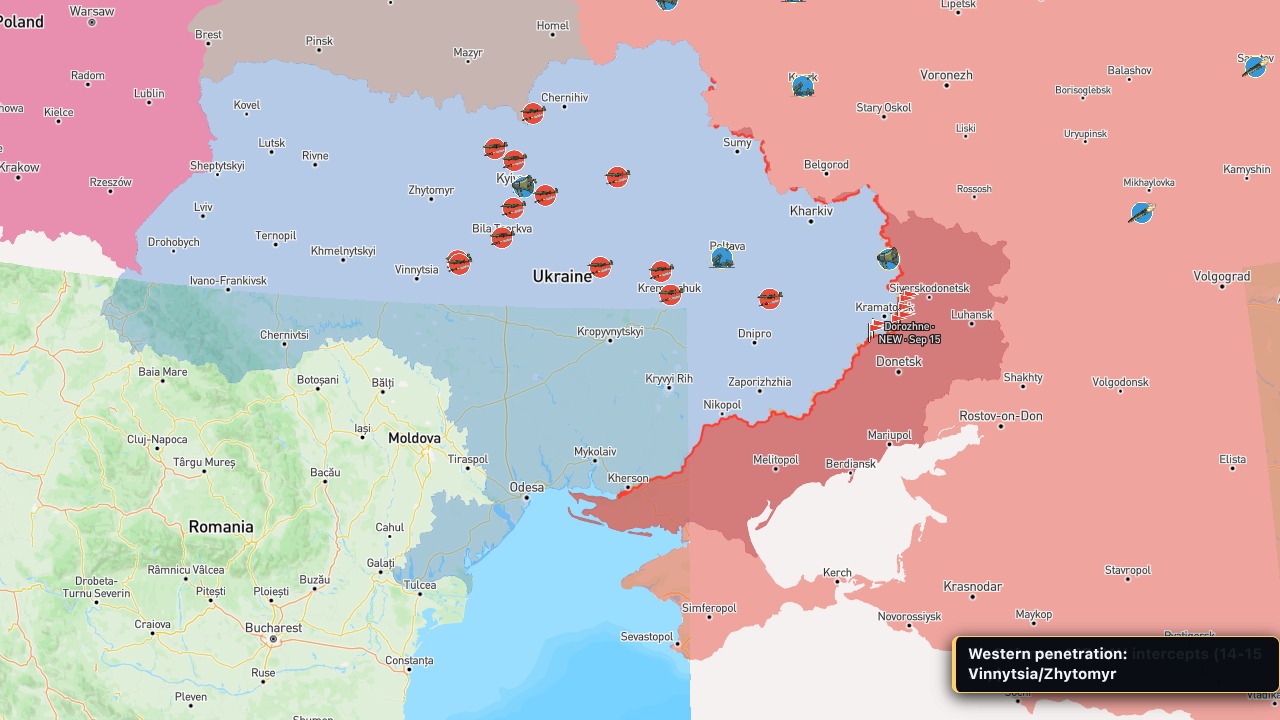 Daily situation map