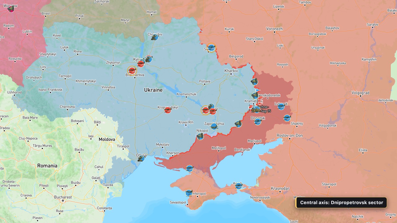 Daily situation map