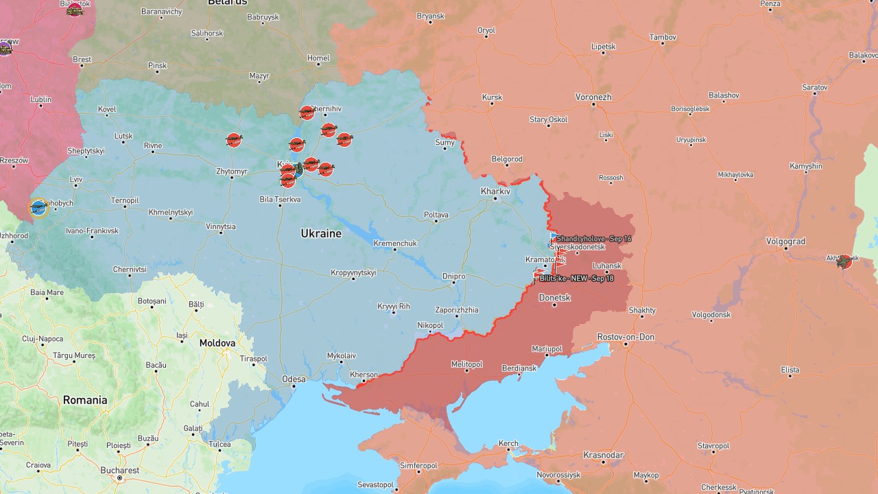 Daily situation map