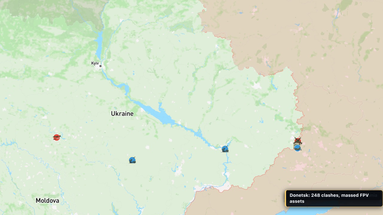 Daily situation map