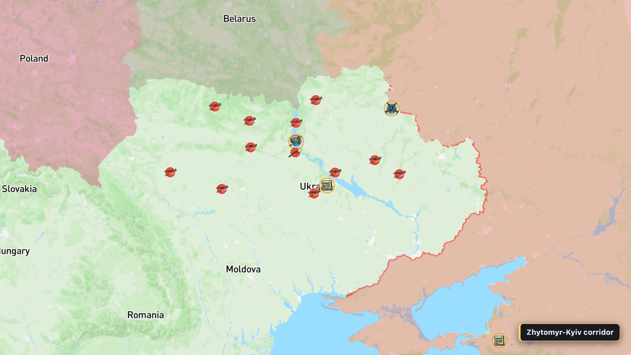 Daily situation map