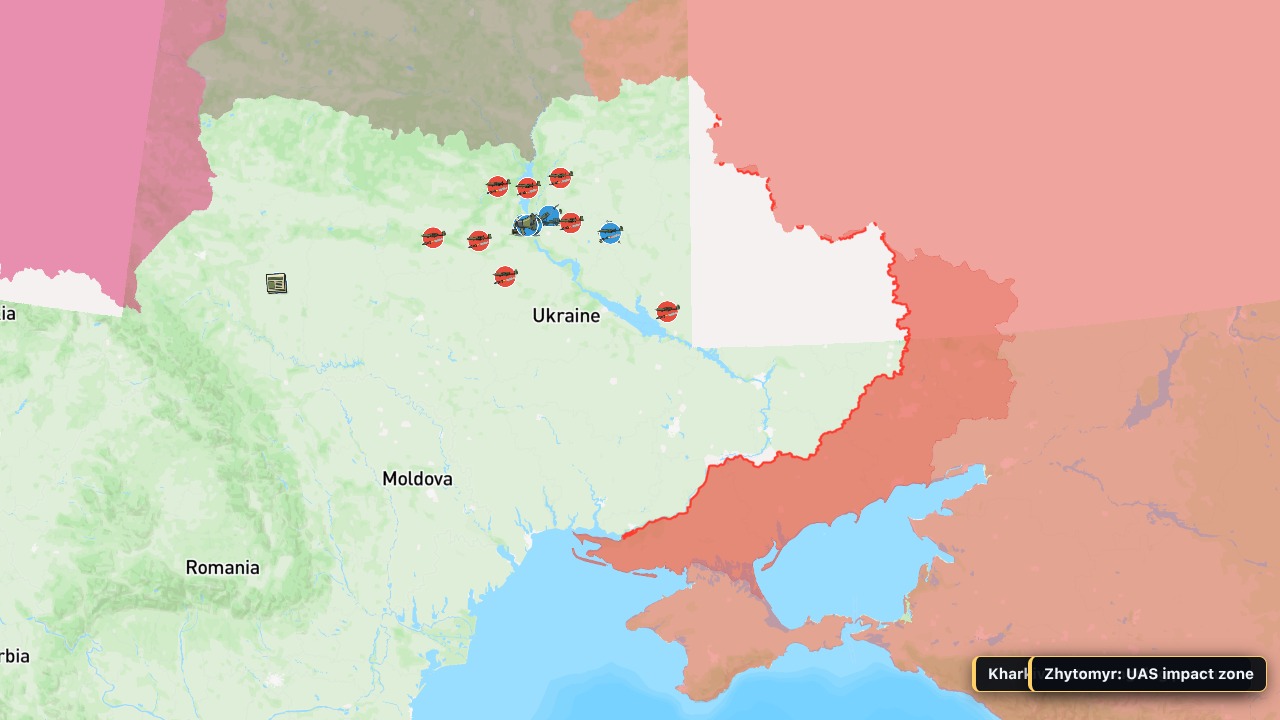 Daily situation map