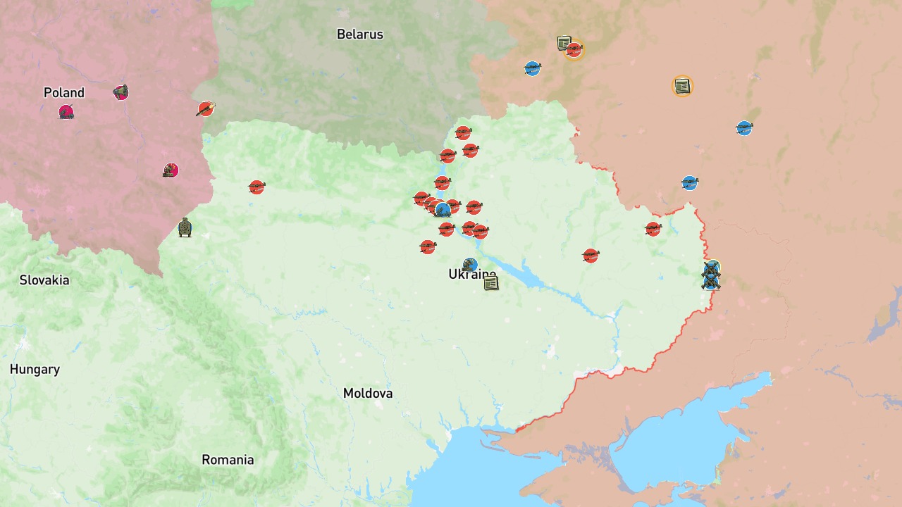 Daily situation map