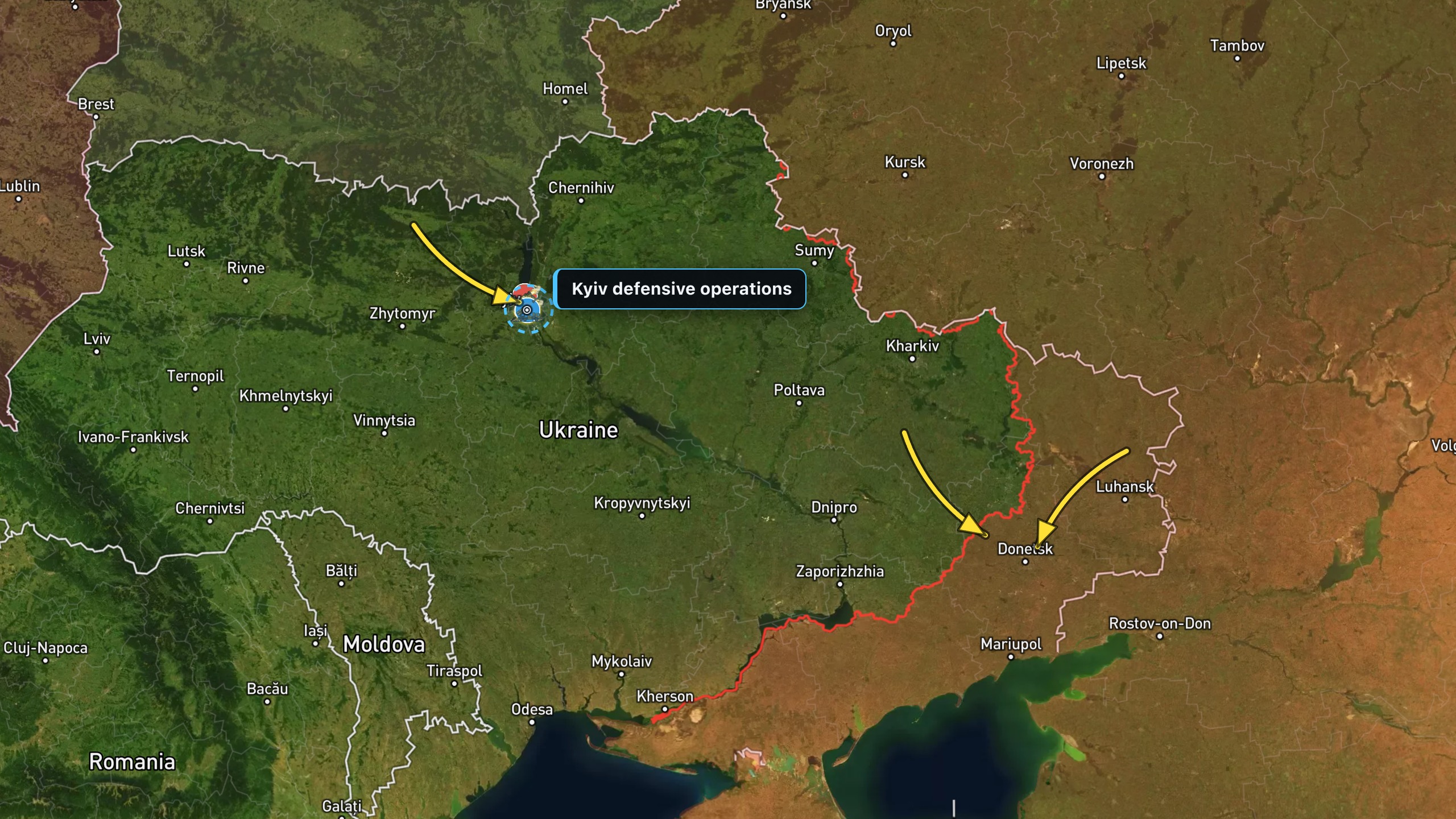 Daily situation map