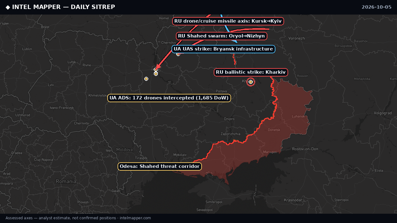 Daily situation map