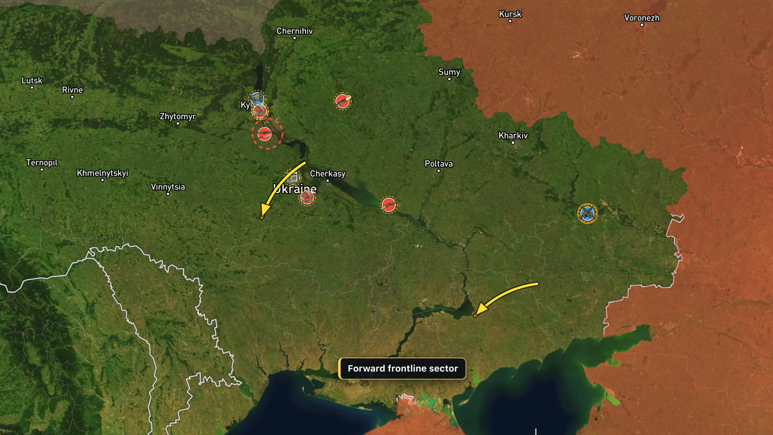 Daily situation map