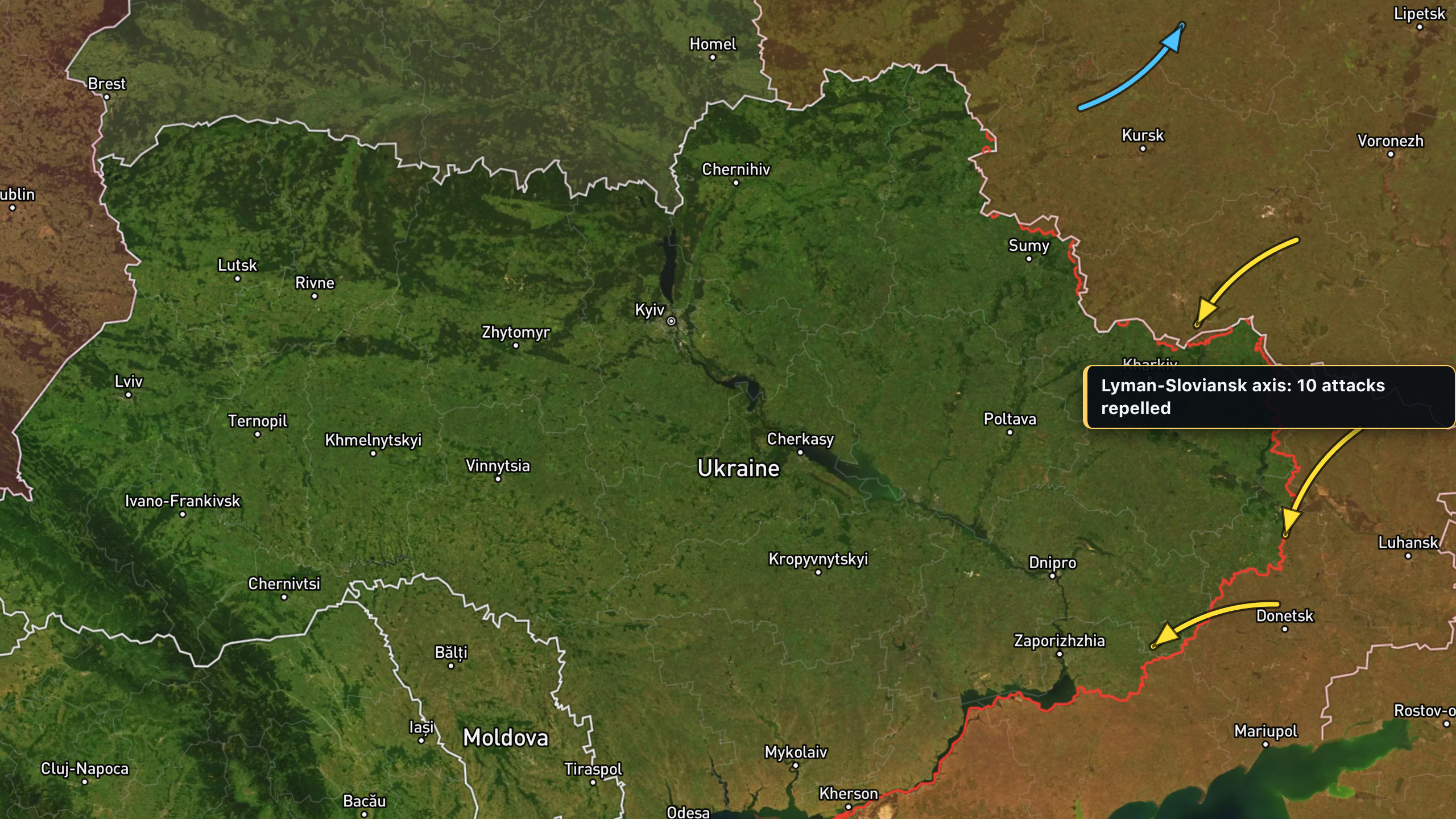 Daily situation map
