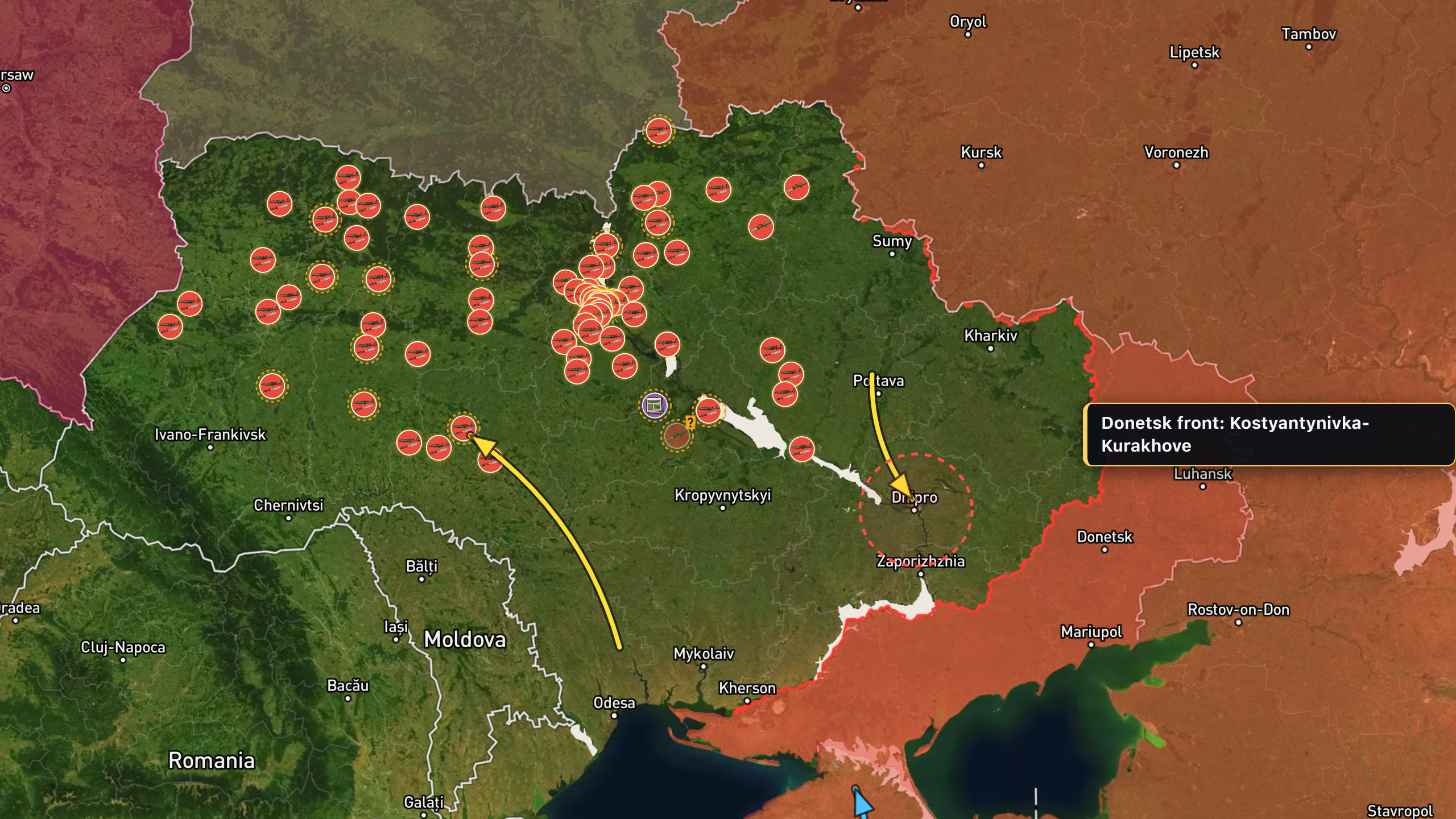 Daily situation map