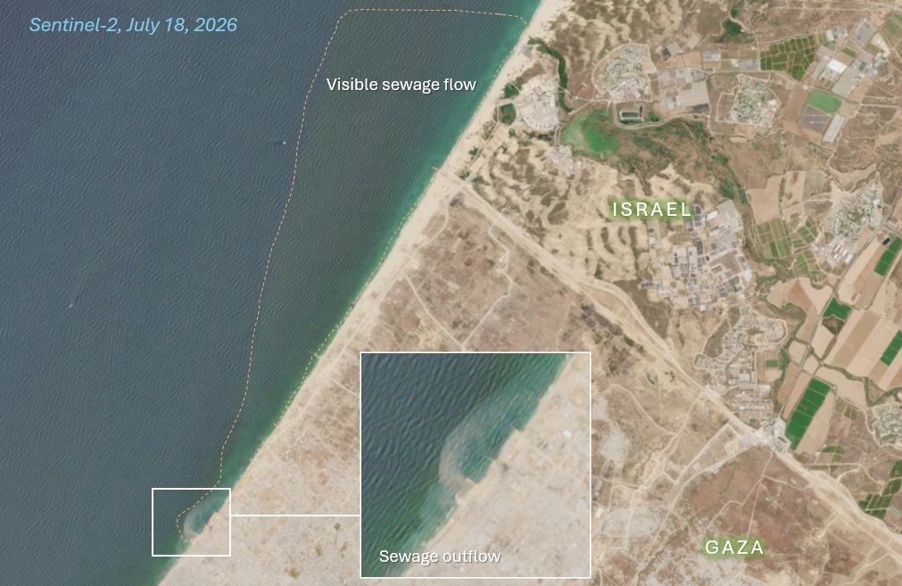 Gaza Strip, Palestine — Statement location map