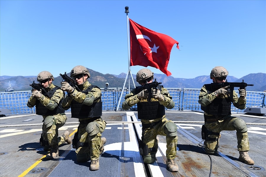 Aegean Sea, Greece-Turkey — Statement location map