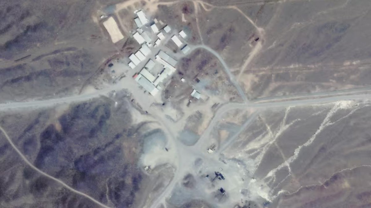 Kazma Mountain Nuclear Facility, Tehran, Iran — Statement location map